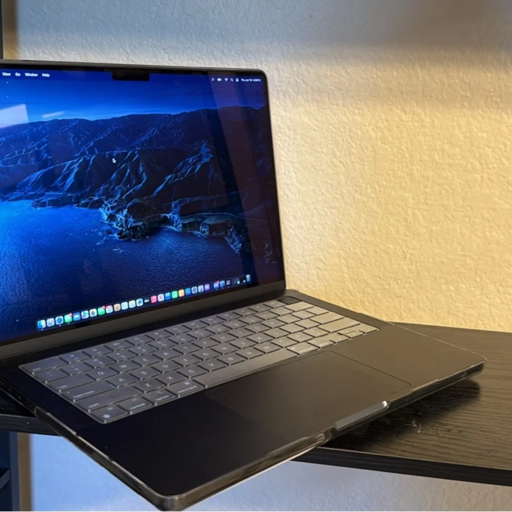 Sleek Black Laptop